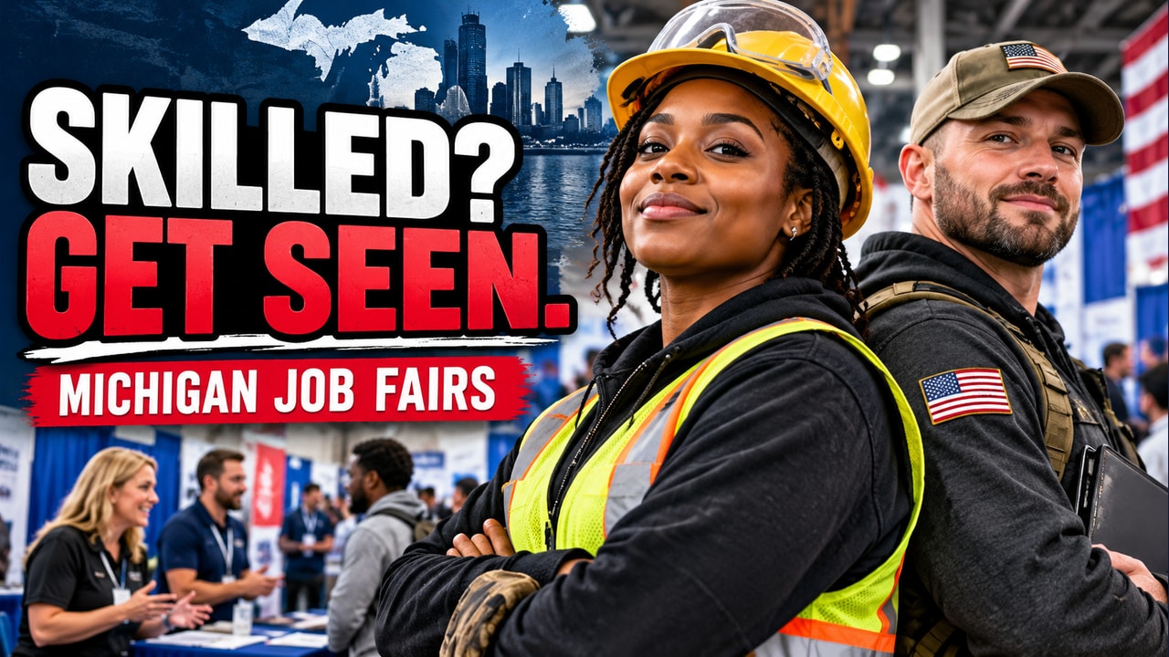 Preview of Detroit Job Fairs 2026. Search Detroit Jobs Near Me.